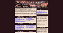 Desktop Screenshot of bullmastiffinfo.org